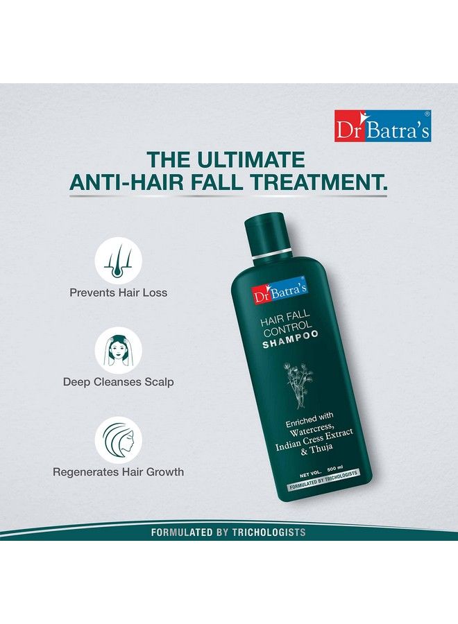 Dr Batra's Hair Vitalizing Serum 125 Ml Hair Fall Control Shampoo 500 Ml Hair Oil 200 Ml And Conditioner 200 Ml - Image 3