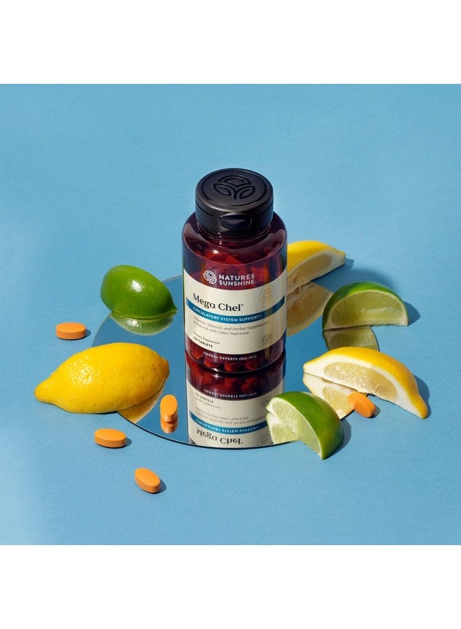 Nature's Sunshine Mega-Chel, 120 Tablets, Complete Vitamin with Powerful Antioxidants, Herbs, Vitamins, Minerals, and Amino Acids That Support The Circulatory System - Image 3