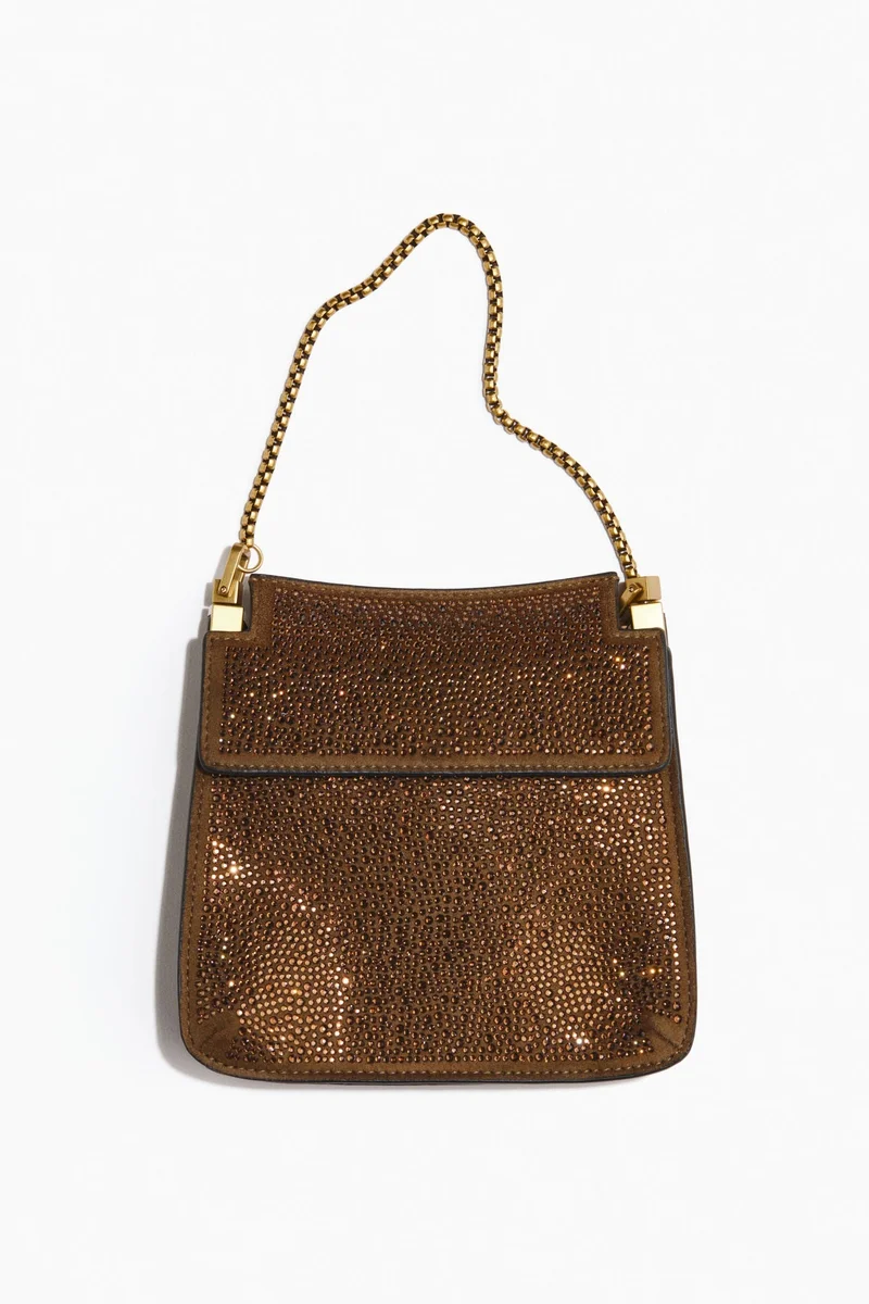 H&M Embellished clutch