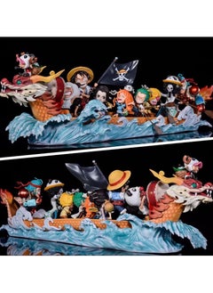 One Piece Straw Hat Group 9 People Dragon Boat Luffy Nami Zoro Sanji Brooke Chopper Hand Set Model To Send Gifts - pzsku/ZD2FB5B438710AE3BCB1AZ/45/_/1732002093/adb3afe1-272c-4f9d-bcef-2cc19f36ba33