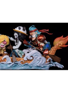 One Piece Straw Hat Group 9 People Dragon Boat Luffy Nami Zoro Sanji Brooke Chopper Hand Set Model To Send Gifts - pzsku/ZD2FB5B438710AE3BCB1AZ/45/_/1732002124/cfa1ea73-cfed-43b3-8250-2a8725879d0e