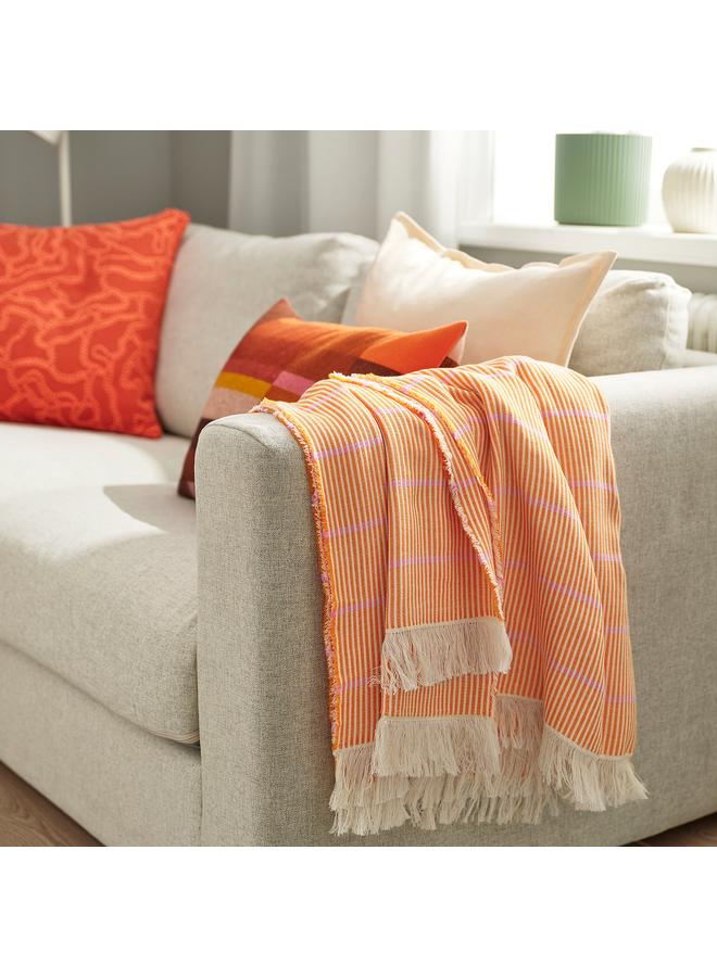 erorex Throw, bright orange/pink, 130x170 cm - Image 3