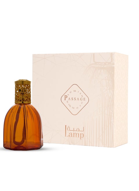 PASSAGE Lamp - Vintage-Inspired Fumigation Device with Modern Vaporizer Mechanism - Elegant Sarai Design | (ROSE GOLD)