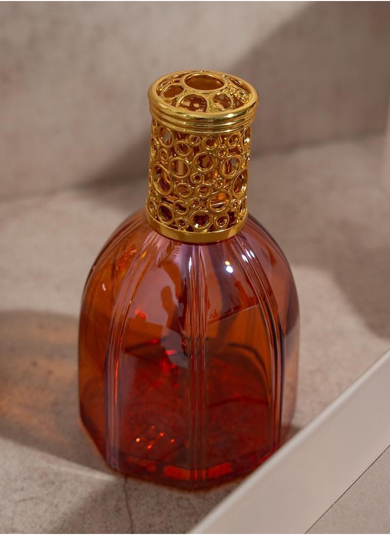 PASSAGE Lamp - Vintage-Inspired Fumigation Device with Modern Vaporizer Mechanism - Elegant Sarai Design | (ROSE GOLD)