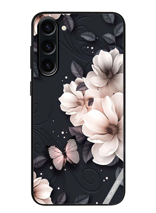 VR CREATIVE Protective Case Cover For Samsung Galaxy S23 Flower Design Multicolour - Image 1