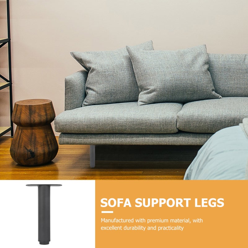 Iron Adjustable Bed Leg Furniture Cabinet Foot Leg Heavy Duty Bed Support Leg - Image 3