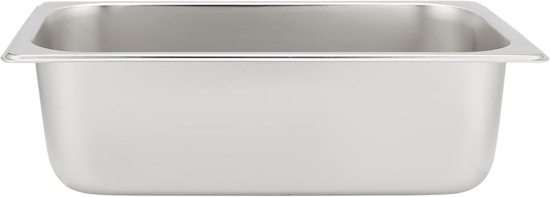 JAPCHET JAPCHET 6 Pack Stainless Steel Steam Pan 13 Size AntiJam Steam Table Pan Hotel Pans 13 Restaurant Buffet Trays for Catering 4 Inch Deep - Image 5