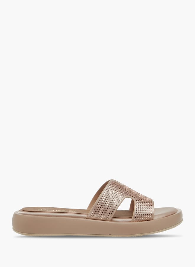 Paprika Women Embellished Slip-On Sandals  - Image 3