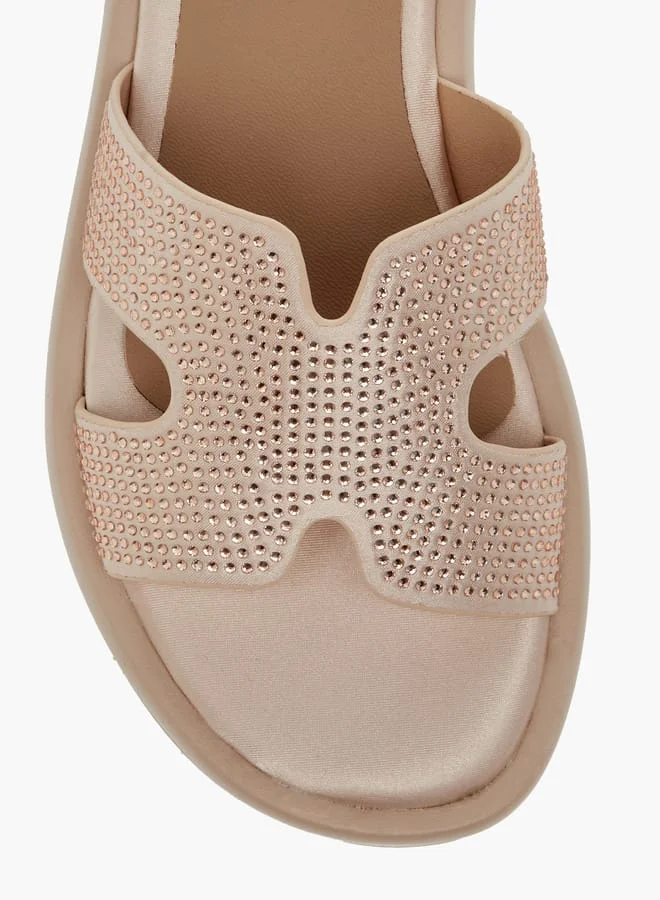 Paprika Women Embellished Slip-On Sandals