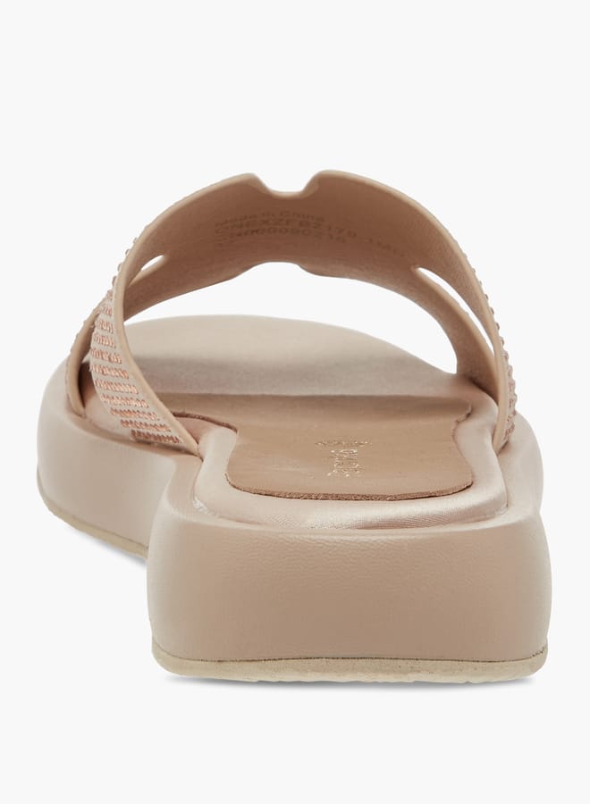 Paprika Women Embellished Slip-On Sandals  - Image 5