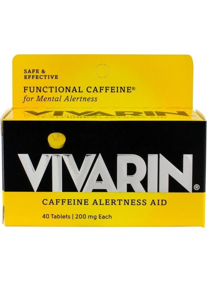 Vivarin Brand Alertness Aid, 40 Tablets (Pack of 4) - Image 1