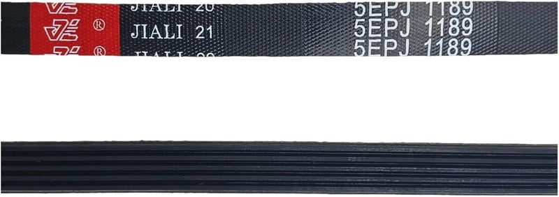 LDGSUPH 5EPJ1189， Washing Machine Drive Belt，Compatible For Siemens，9000055177 1189 J5 5EPJ(1pc5EPJ1189) - Image 3
