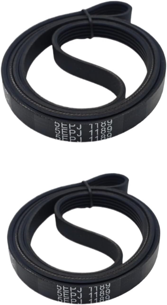 LDGSUPH 5EPJ1189， Washing Machine Drive Belt，Compatible For Siemens，9000055177 1189 J5 5EPJ(1pc5EPJ1189) - Image 1