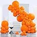 PartyWoo Orange Balloons 140pcs Different Sizes of 18 12 10 5 Inch Matte Fall Balloon Arch Kit Garland for Thanksgiving Halloween Little Cutie Baby Shower Birthday Party Decorations OrangeY9 - Image 3
