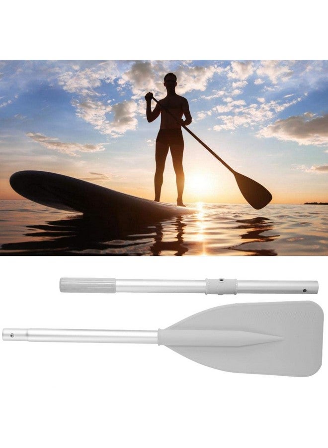 Simlug Dinghy Paddle, Boat Oars, With 2Pcs Rod High Toughness Water Sports Paddle Grey Aluminium Alloy Oars Canoe Kayak For Inflatable Boat Rubber Dinghy Water Marine Sports - Image 5