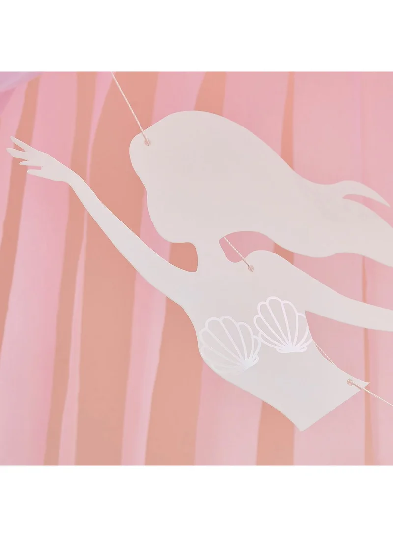 Ginger Ray Mermaid & Shells Happy Birthday Bunting