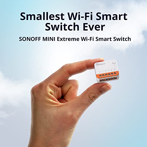 SONOFF MINIR4 10A Smart WiFi Extreme Wireless Light SwitchUniversal DIY Module for Smart Home Automation Solution Compatible with Alexa Google Home No Hub Required4 Pack - Image 3