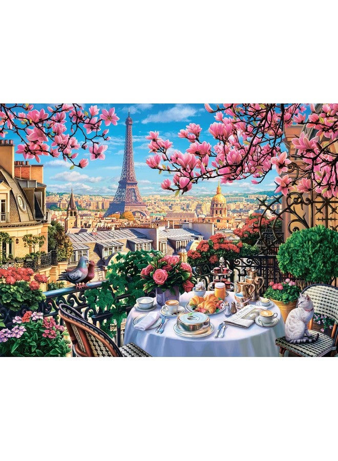 Ceaco - Brunch in Paris - 300 Oversized Piece Jigsaw Puzzle - Image 2