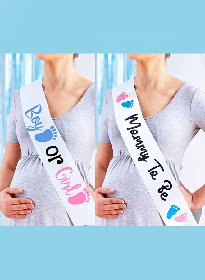 MARGOUN عبوتان من زينة حفل استقبال المولود للأولاد والبنات وزينة عرض جنس المولود وهدايا حفلات الإعلان عن الحمل - Image 3