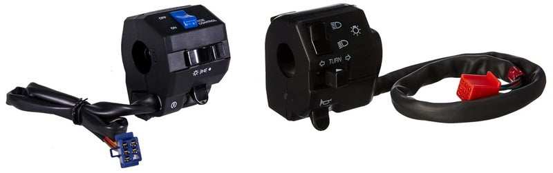 Uno Minda SW-0672L Handle BAR Switch- Right Side (SELF Start) for-Bajaj-Discover/XC-125 & UNO Minda SW-0671C Handle BAR Switch- Left Side for BAJAJ-C-100, Caliber, Platina, Pulsar O/M - Image 1