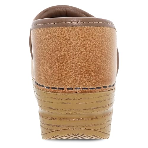 Dansko Women’s Professional Slip-On Clogs –Rocker Sole and Arch Support for Comfort-Ideal for Nursing, Food Service, Healthcare Honey Distressed 7.5-8 M US - Image 5