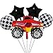 ALY Monster Truck Party Balloons Supplier 5PCS Monster Truck Foil Balloons for Kids Birthday Baby Shower Car Theme Party Decorations - Image 3