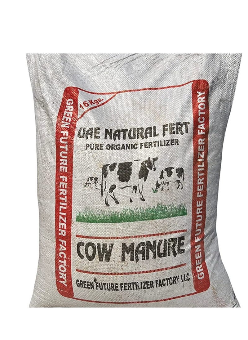 Green Future UAE Natural Organic Cow Manure Fertilizer 16 Kg Bag is a High Quality All Natural Fertilizer Designed to Enrich Soil and Support Healthy Plant Growth.  - Image 2