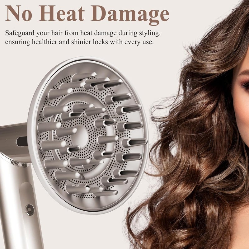 Chivixe Large Diffuser Attachment Compatible with Shark FlexStyle Air Styling & Drying System, Upgraded Bigger Diffuser Nozzle for Dryer Faster and Define Curls Hair - Image 5