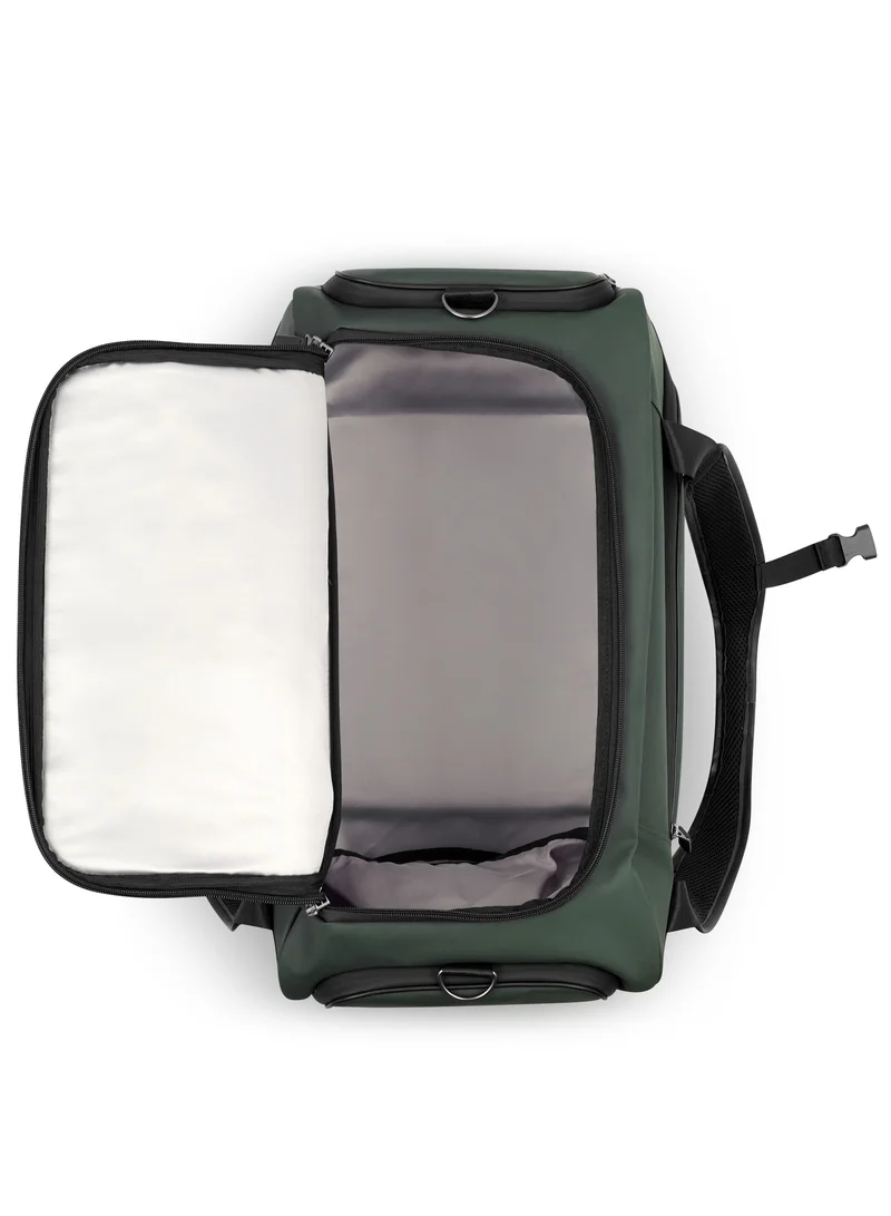 PEUGEOT Voyages 55cm Softcase Hybrid Cabin Duffle Bag - Army