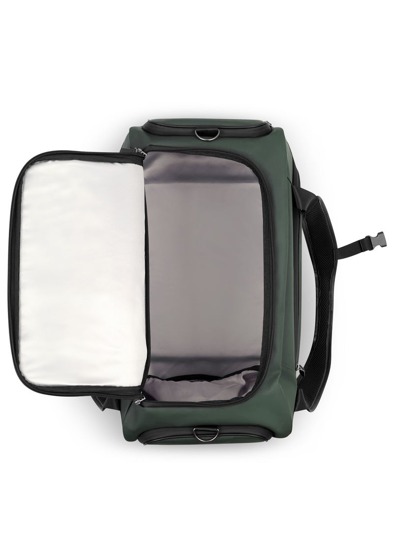 PEUGEOT Voyages 55cm Softcase Hybrid Cabin Duffle Bag - Army  - Image 4
