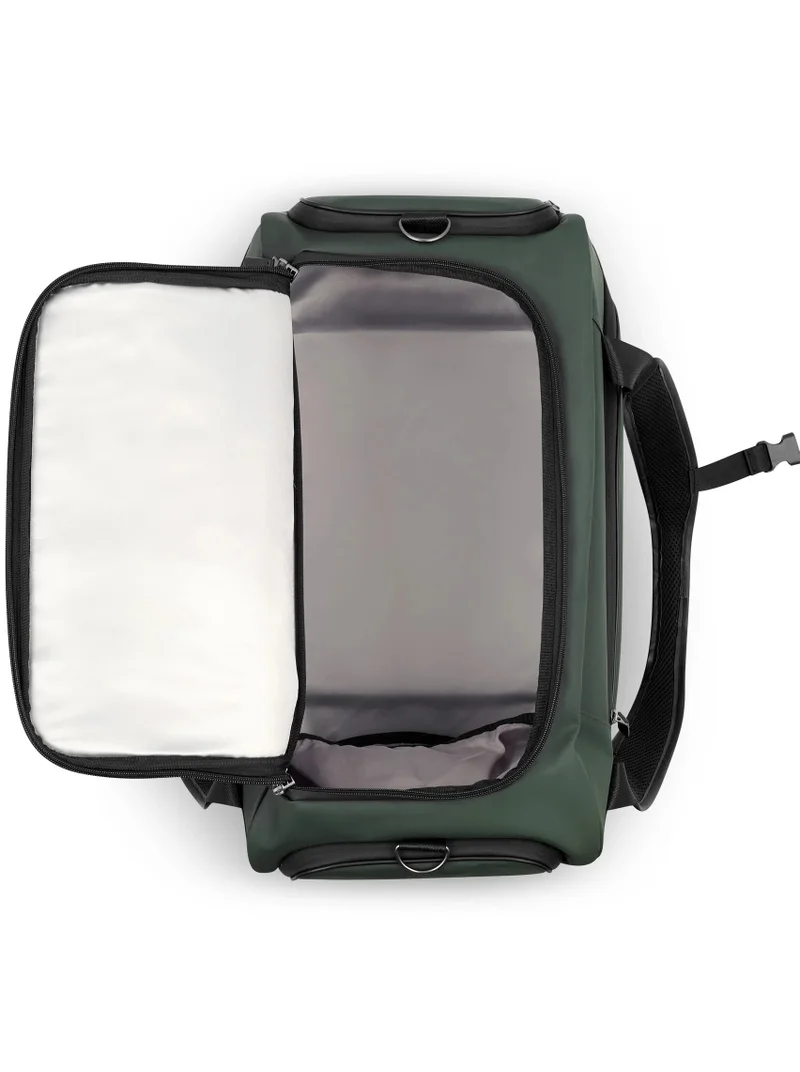 PEUGEOT Voyages 55 Cm Softcase Hybrid Cabin Duffle Bag - Army