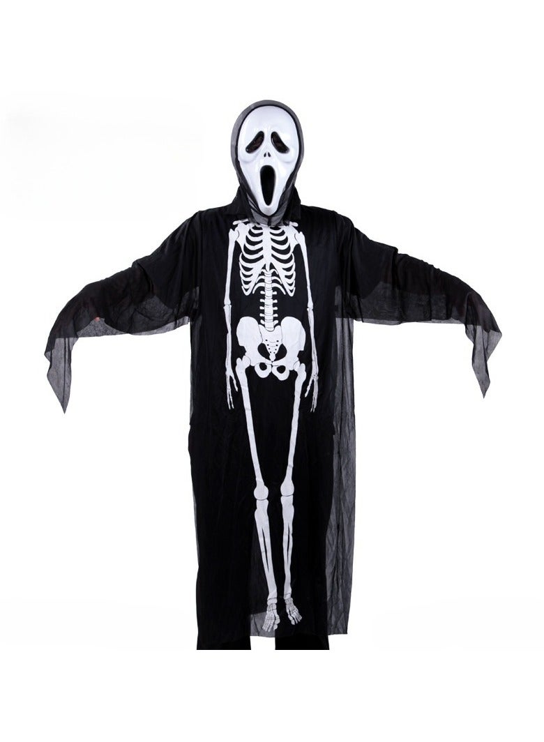 KUYING Scary Mask Cosplay Costume  - Image 2