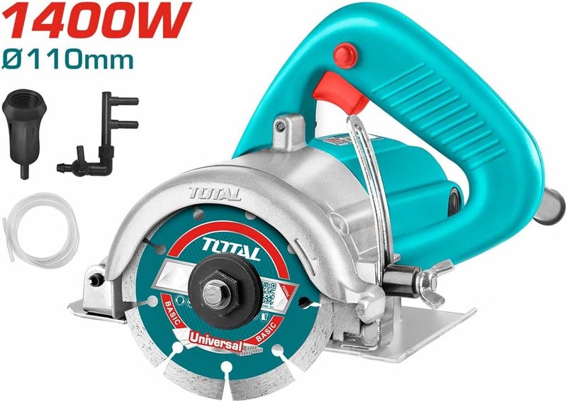 TOTAL Marble Cutter 1400W with 34mm Cutting Capacity - Image 2