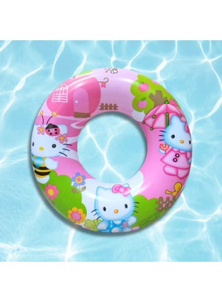 Hello Kitty Inflatable Swimming Ring for Kids, Pink, 60 cm