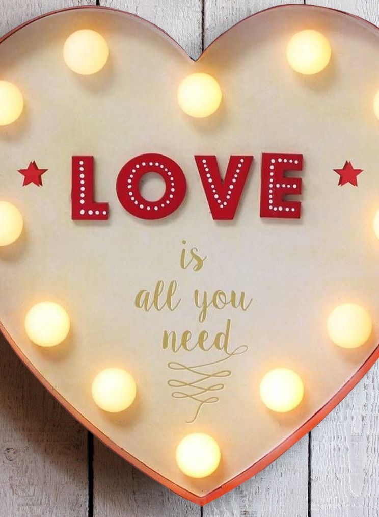 سلة إضاءة على شكل قلب تعمل على البطارية - Image 5