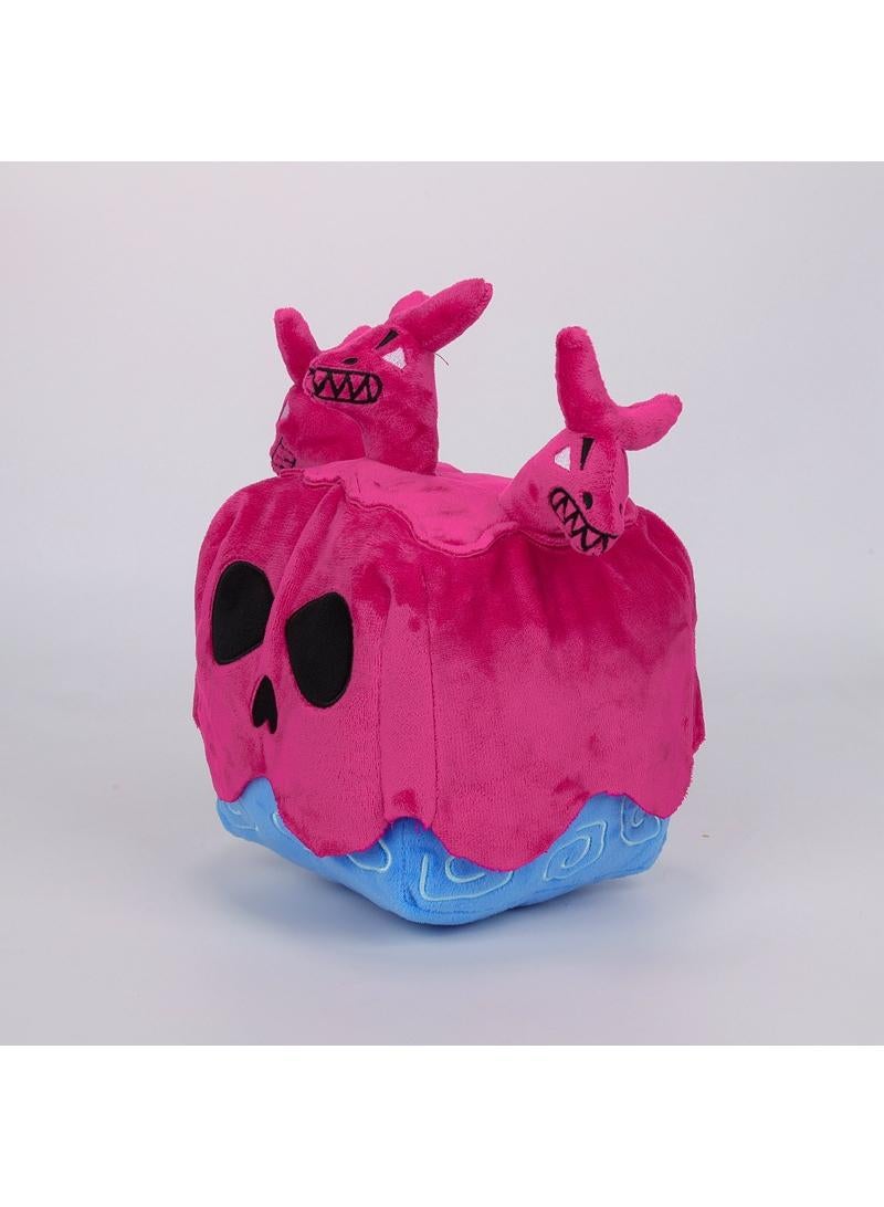 Loquat Roblox Blox Fruit Plush Toy Dark Skull Box 15 Cm Gift For Fans Girls And Boys - Image 2
