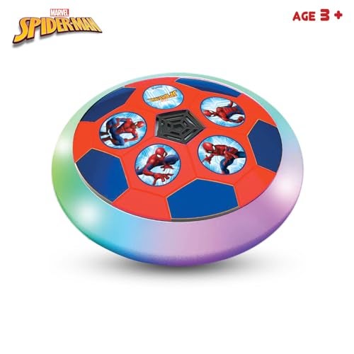 SKOODLE Spiderman Air Soccer Ball Non Rechargeable Battery Powered Hover Football, Indoor Electric Smart Air Football for Boys and Girls. Fun Game for Kids - For Birthday Gift - Image 4