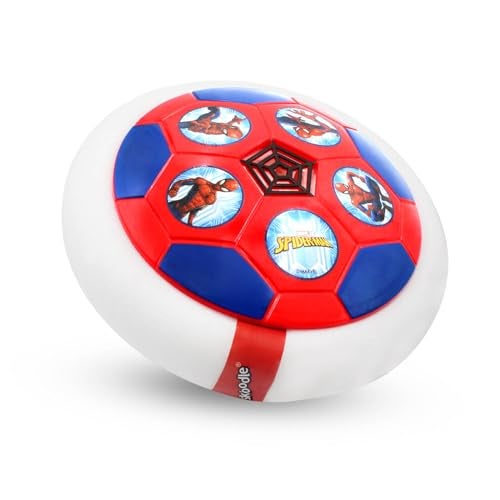 SKOODLE Spiderman Air Soccer Ball Non Rechargeable Battery Powered Hover Football, Indoor Electric Smart Air Football for Boys and Girls. Fun Game for Kids - For Birthday Gift - Image 1