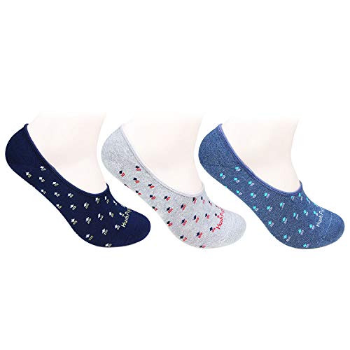 Hush Puppies Men's Multicolored Loafer Socks - Pack of 3 - Image 1