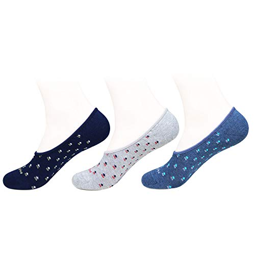 Hush Puppies Men's Multicolored Loafer Socks - Pack of 3 - Image 3