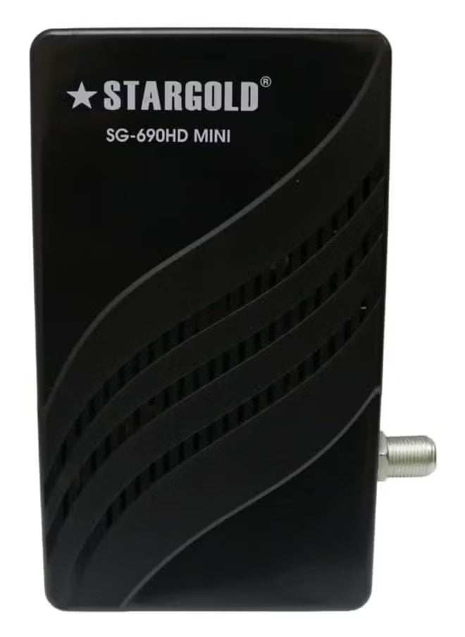 HD Mini Satellite Receiver with Full HD 1080p Resolution and USB Support