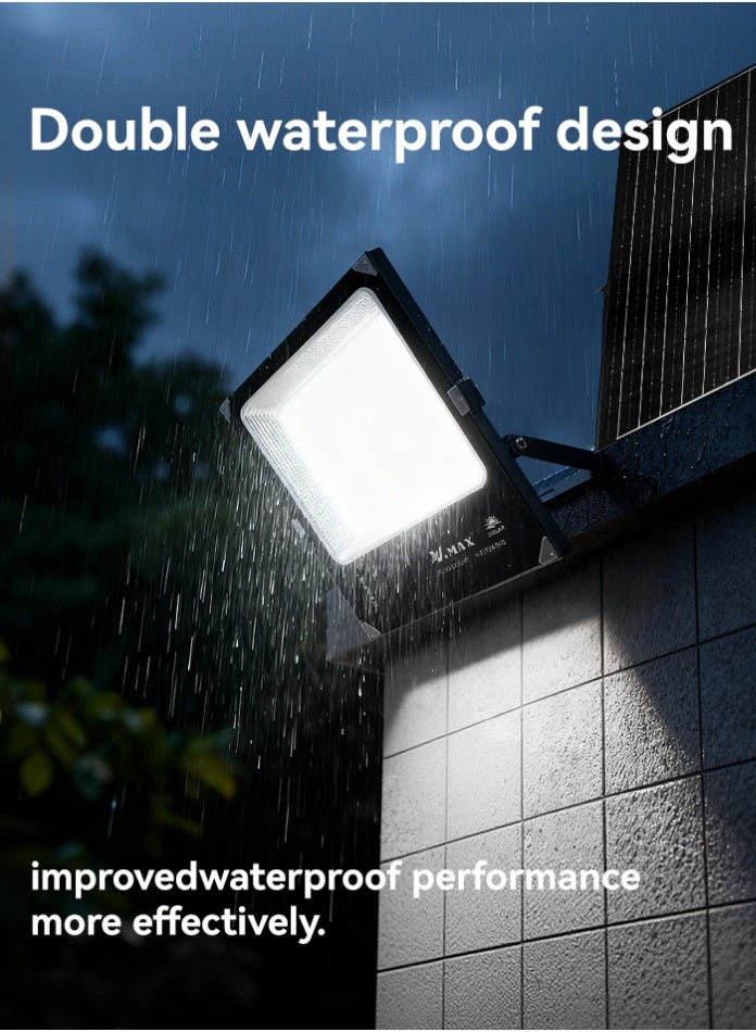 Vmax Solar Flood Light 40m² Coverage, 15W Solar Panel, 6500K Bright White | Aluminum Body | 15Ah LiFePO4 Battery | Dusk-to-Dawn, Timer & Remote Control | Ideal for Villas, Gardens, Parking Areas in Dubai - Image 4