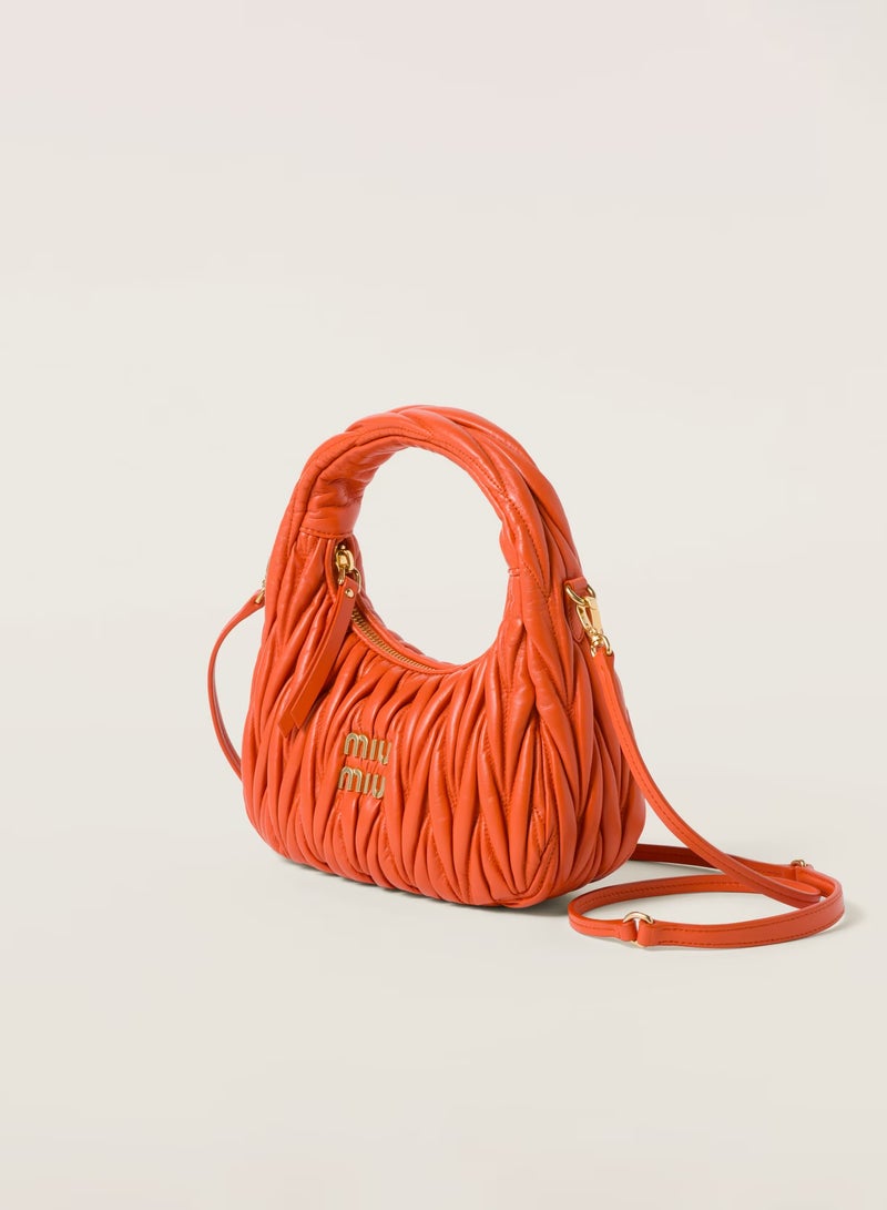 MIU MIU Wander nappa leather hobo Shoulder Bag  - Image 2