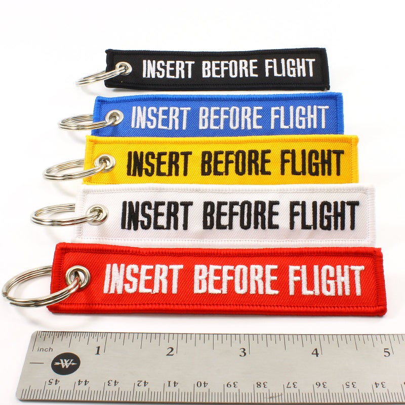 Rotary13B1 Insert Before Flight Key Chains - Multi Color - 5pcs - Image 5