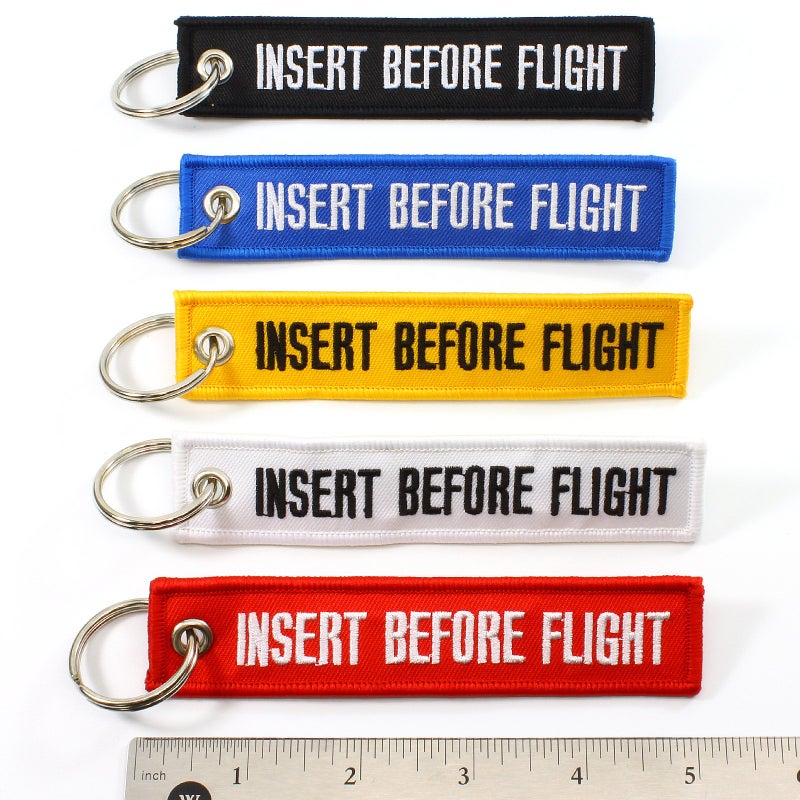Rotary13B1 Insert Before Flight Key Chains - Multi Color - 5pcs - Image 2