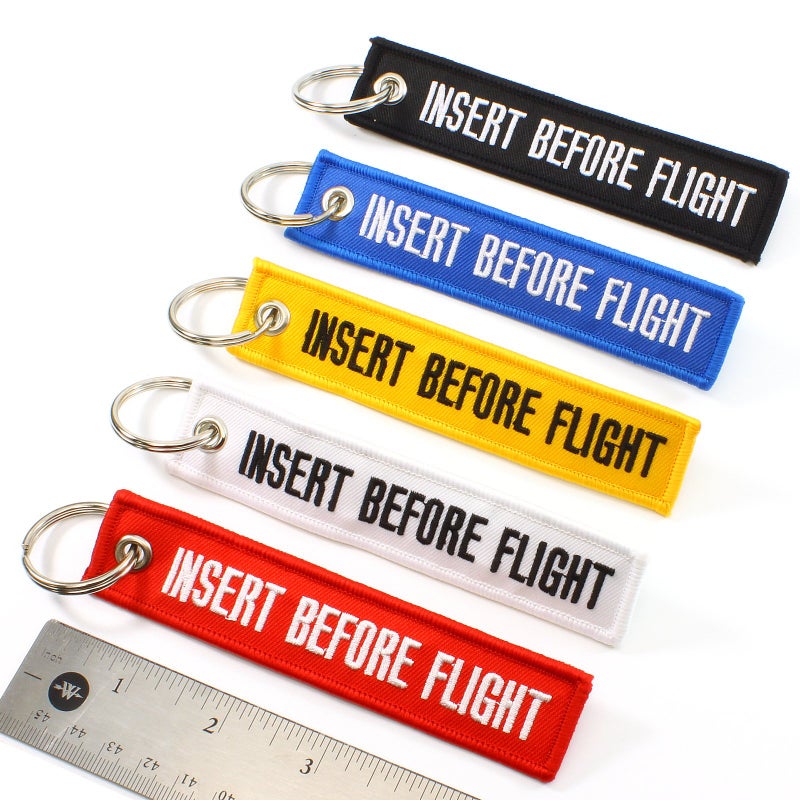 Rotary13B1 Insert Before Flight Key Chains - Multi Color - 5pcs - Image 4