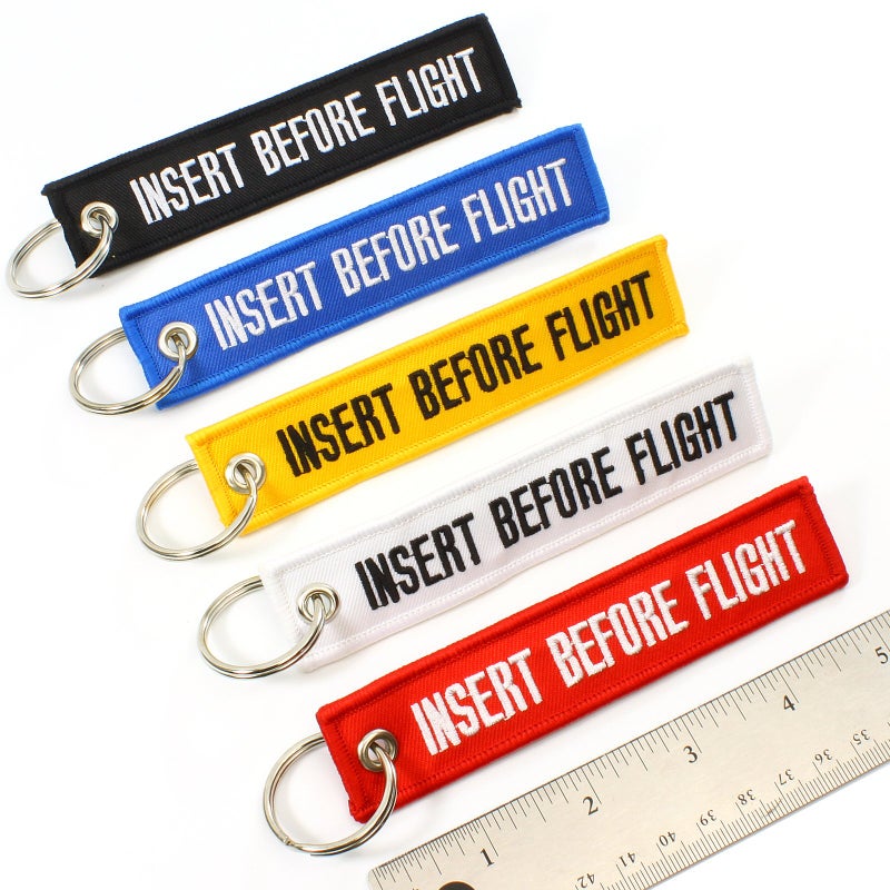 Rotary13B1 Insert Before Flight Key Chains - Multi Color - 5pcs - Image 3