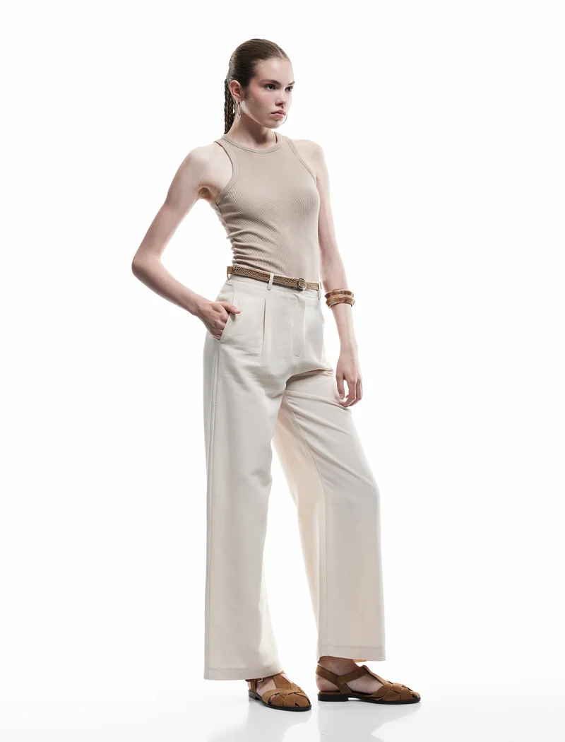 كوتون Linen Blend Pants