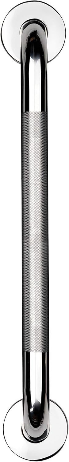 Croydex AP500641 Grab Bar Stainless Steel Chrome One Size 45cm - Image 2