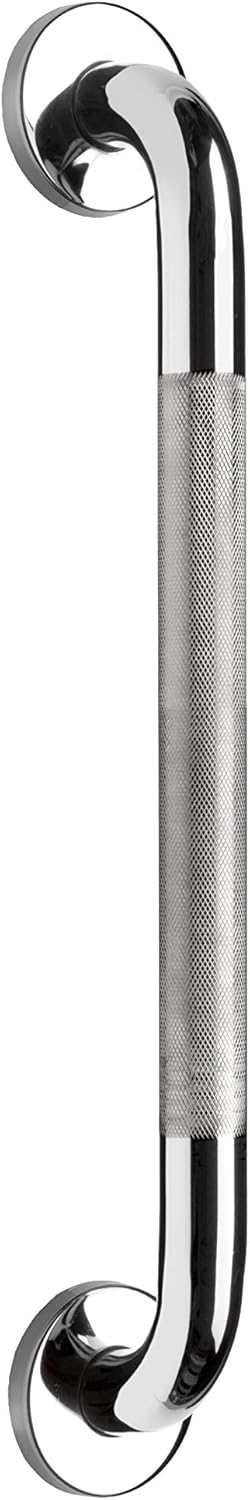 Croydex AP500641 Grab Bar Stainless Steel Chrome One Size 45cm - Image 1